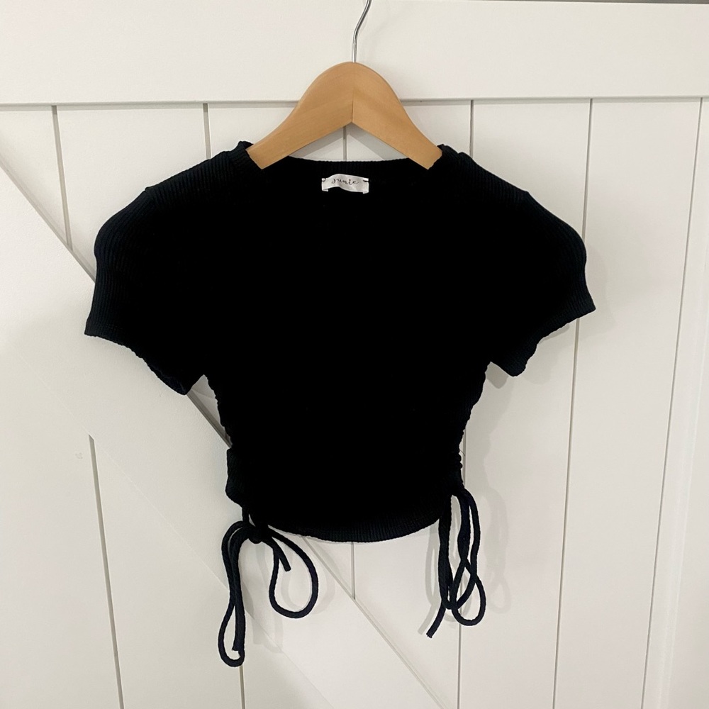 Black Crop Top